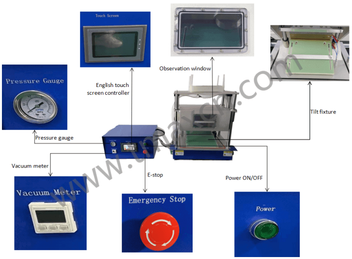 pouch cell vacuum sealing machine