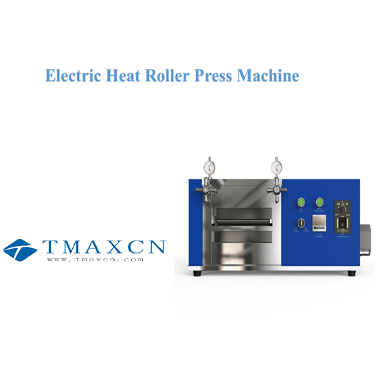 Máquina de prensa de rolo de calor elétrico