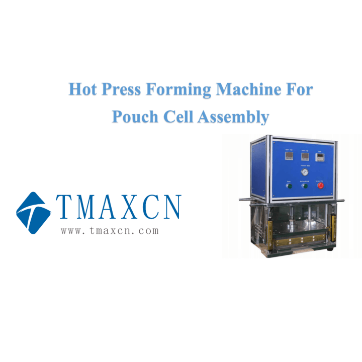 Máquina formadora de prensa a quente/frio para célula de bolsa